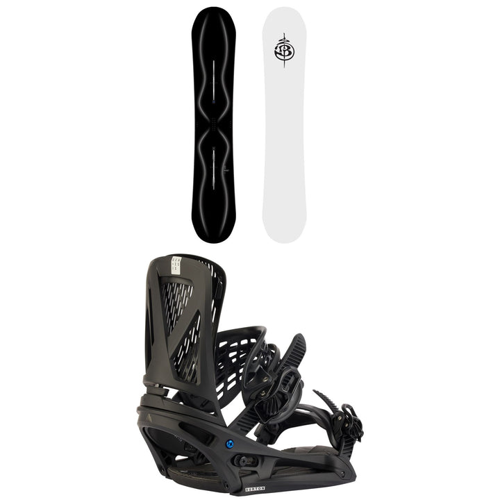 Burton Mystery Process Snowboard + Genesis EST Snowboard Bindings 2027
