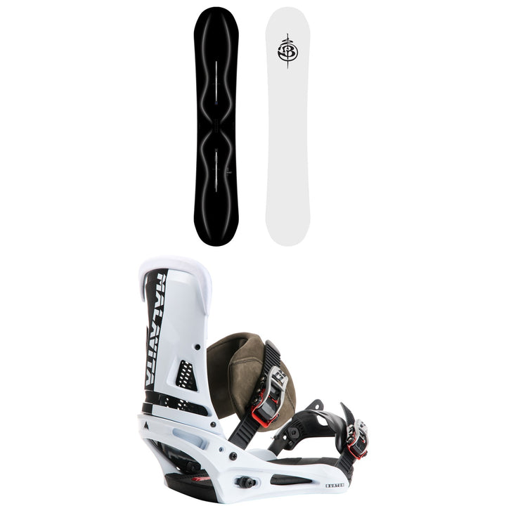 Burton Mystery Process Snowboard + Malavita X Snowboard Binding 2027