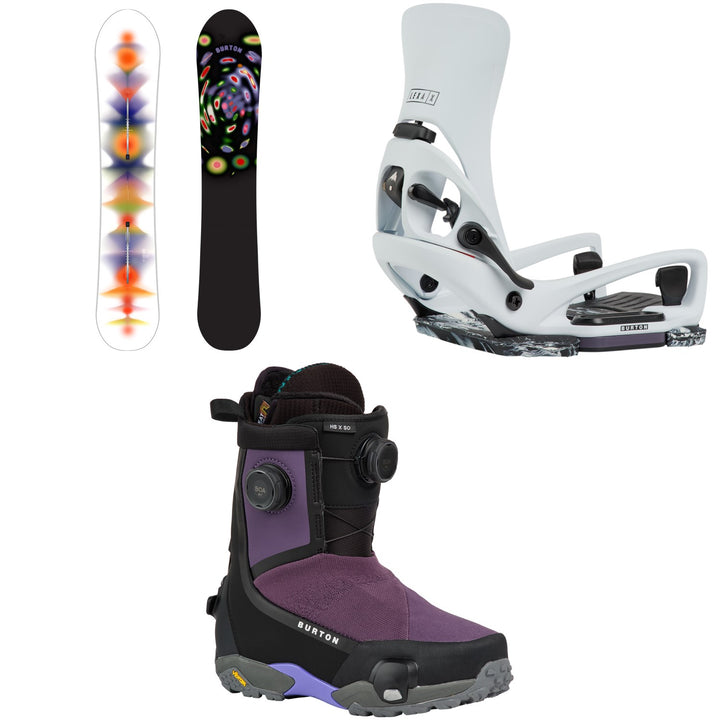 Burton Counterbalance Snowboard + Step On Lexa X EST Snowboard Bindings + Highshot X Step On Snowboard Boots - Women's 2027