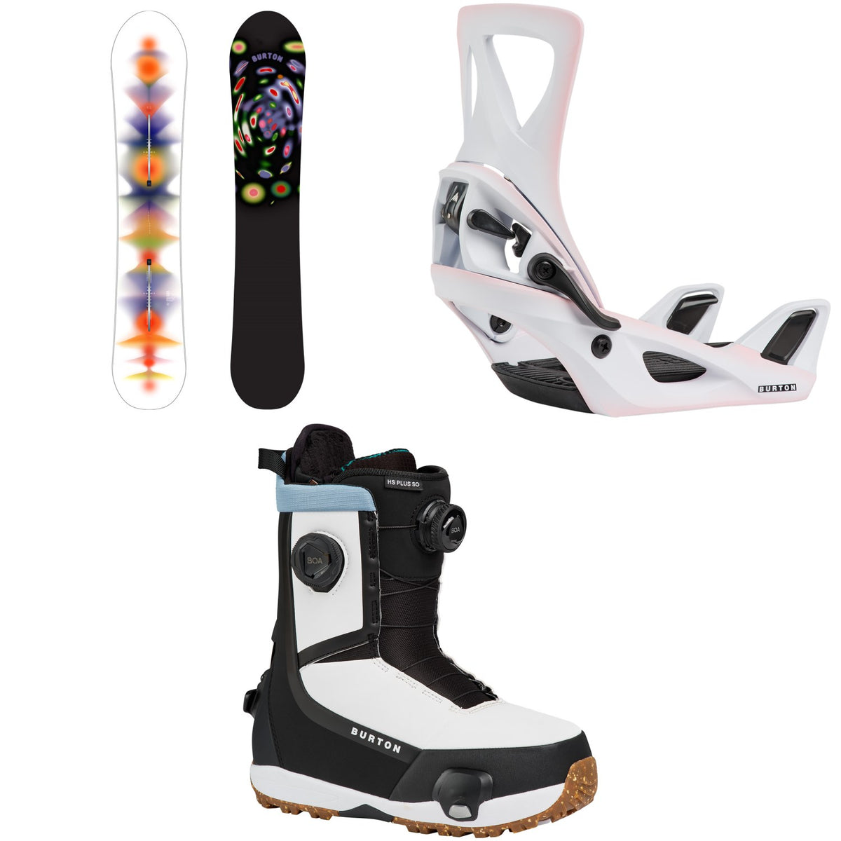 Burton Counterbalance Snowboard + Step On Snowboard Bindings + Highshot Plus Step On Snowboard Boots - Women's 2027