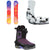 Burton Feelgood Snowboard + Step On Lexa X EST Snowboard Bindings + Highshot X Step On Snowboard Boots - Women's 2027