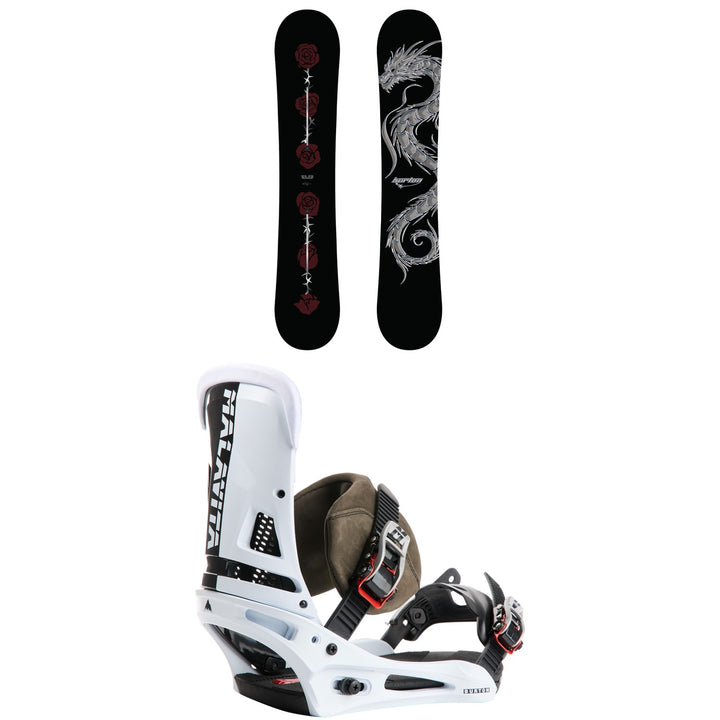 Burton Blossom Snowboard + Malavita X Snowboard Binding 2027