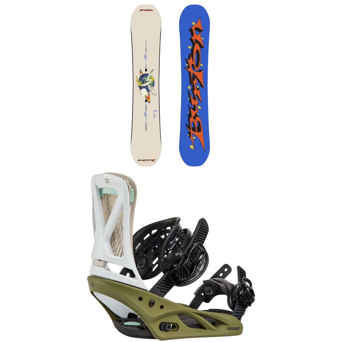 Burton Talent Scout Snowboard + Escapade Snowboard Bindings - Women's 2027