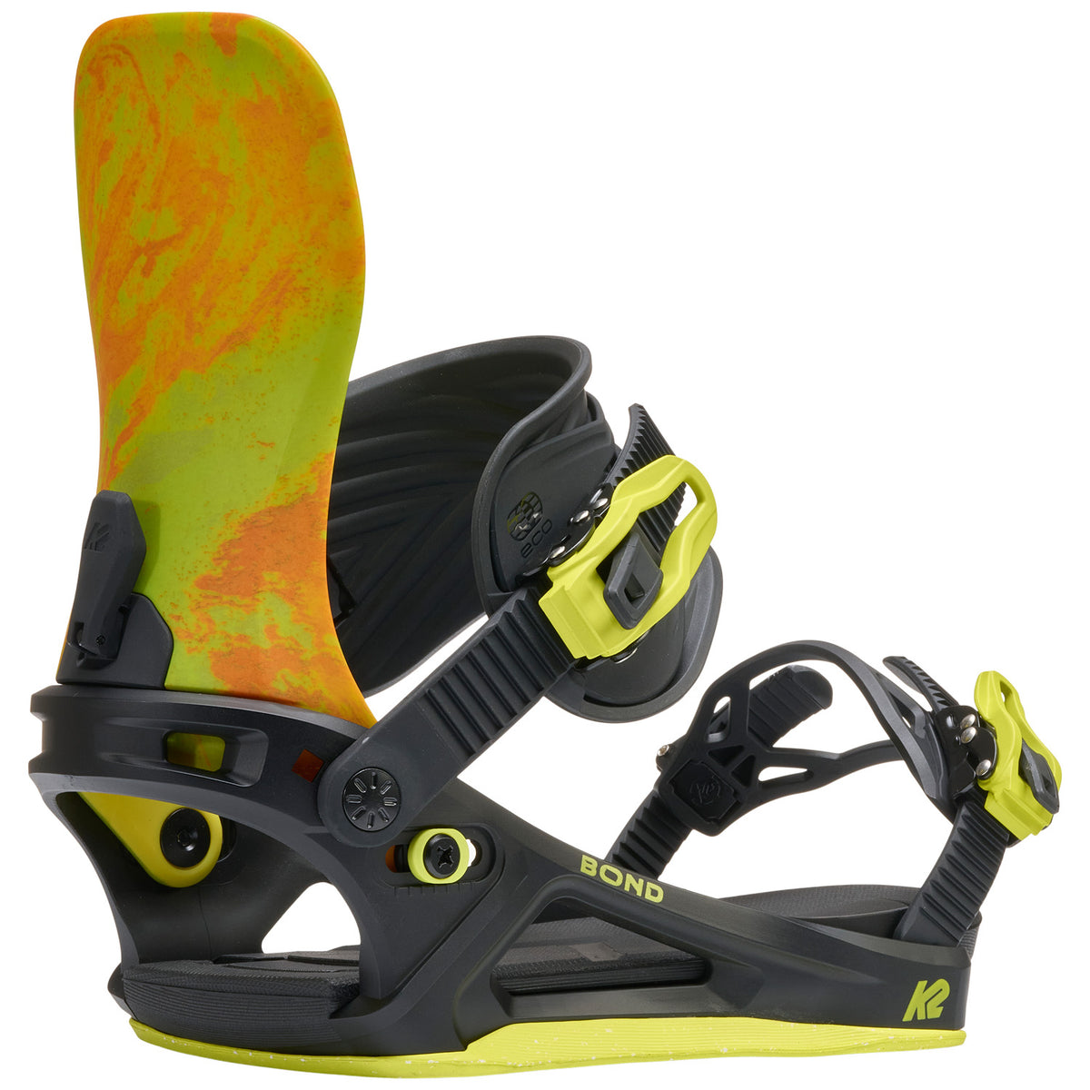 K2 Bond Snowboard Bindings 2027 Neon