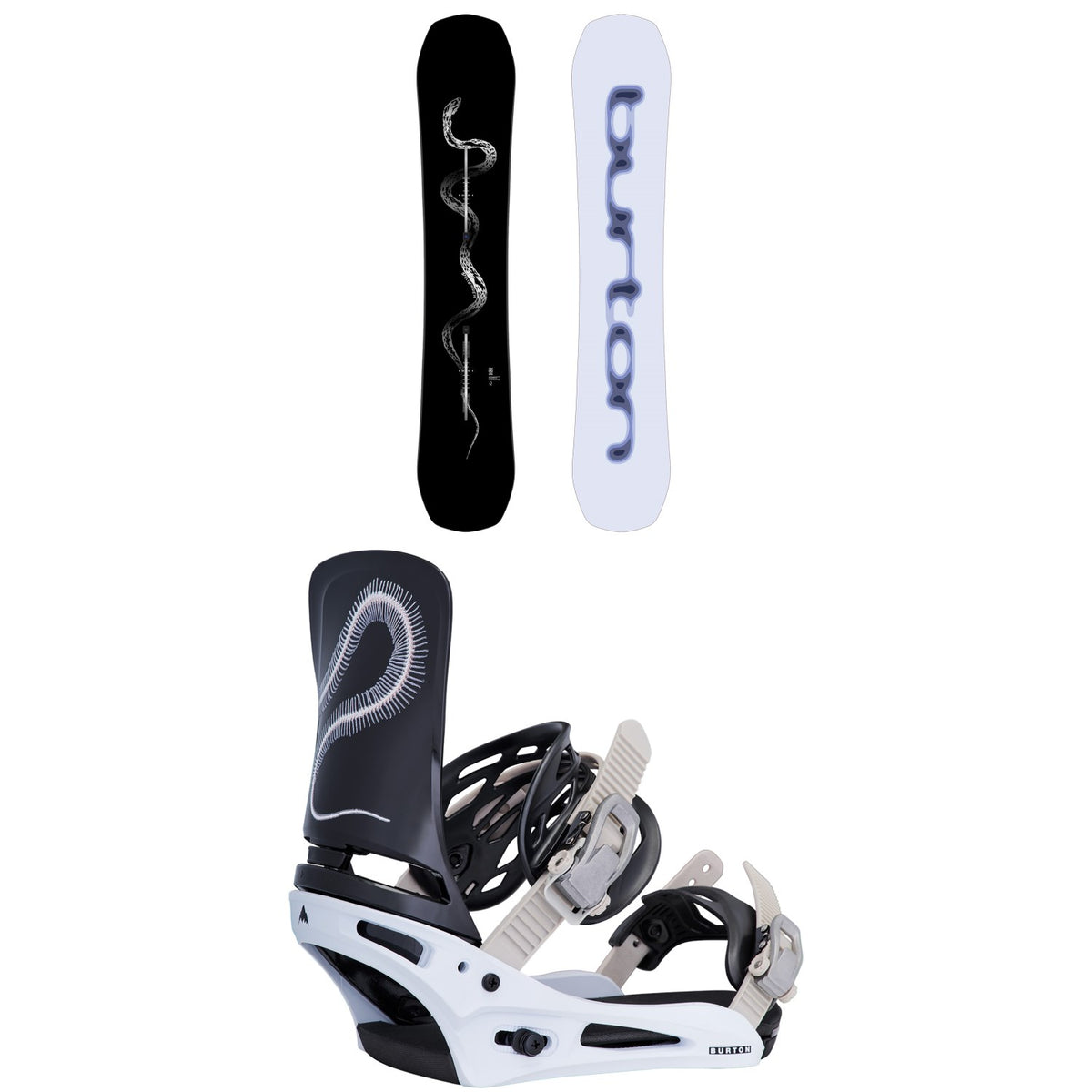 Burton Spellbinder Snowboard + Cartel Snowboard Bindings 2027