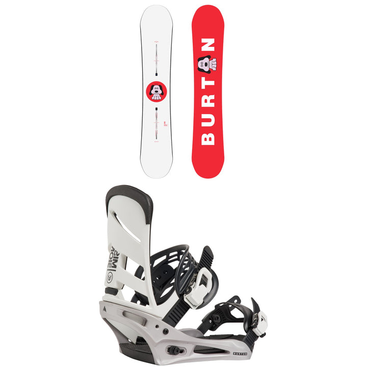Burton Process Snowboard + Mission Snowboard Bindings 2027