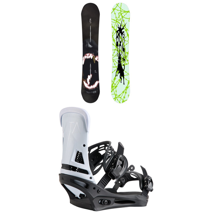 Burton Process Snowboard + Malavita Snowboard Binding 2027