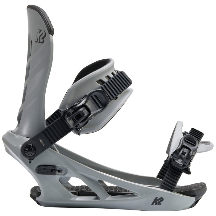 K2 Sonic Snowboard Bindings 2027 Grey