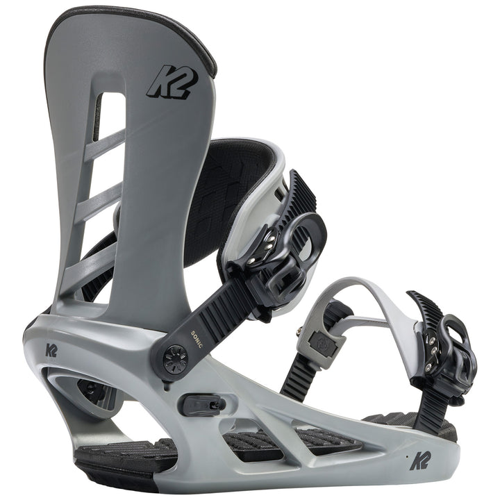 K2 Sonic Snowboard Bindings 2027 Grey