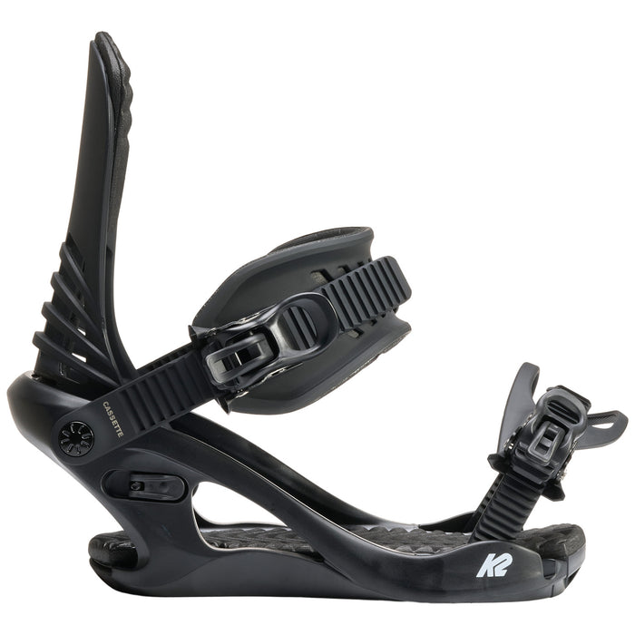 K2 Cassette Snowboard Bindings - Women's 2027 Black