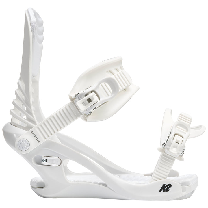 K2 Cassette Snowboard Bindings - Women's 2027 White