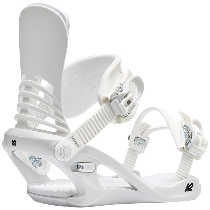 K2 Cassette Snowboard Bindings - Women's 2027 White