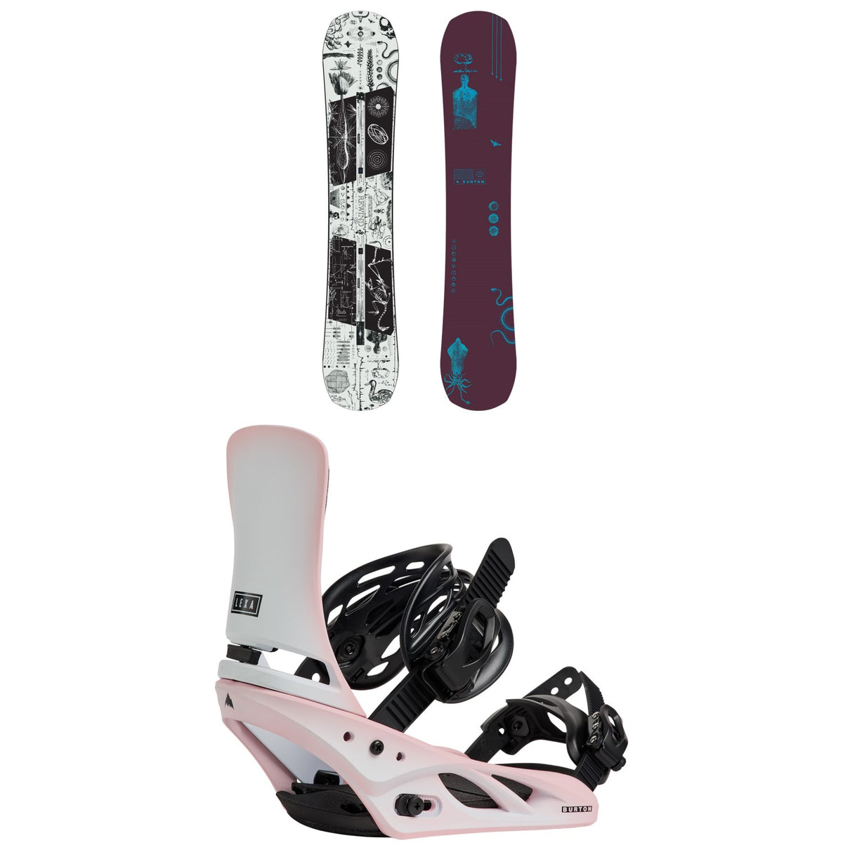 Burton Rewind Snowboard + Lexa Snowboard Bindings - Women's 2027