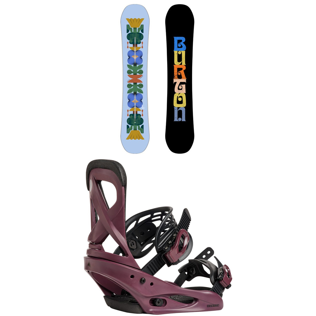 Burton Yeasayer Snowboard + Scribe Snowboard Bindings - Women's 2027