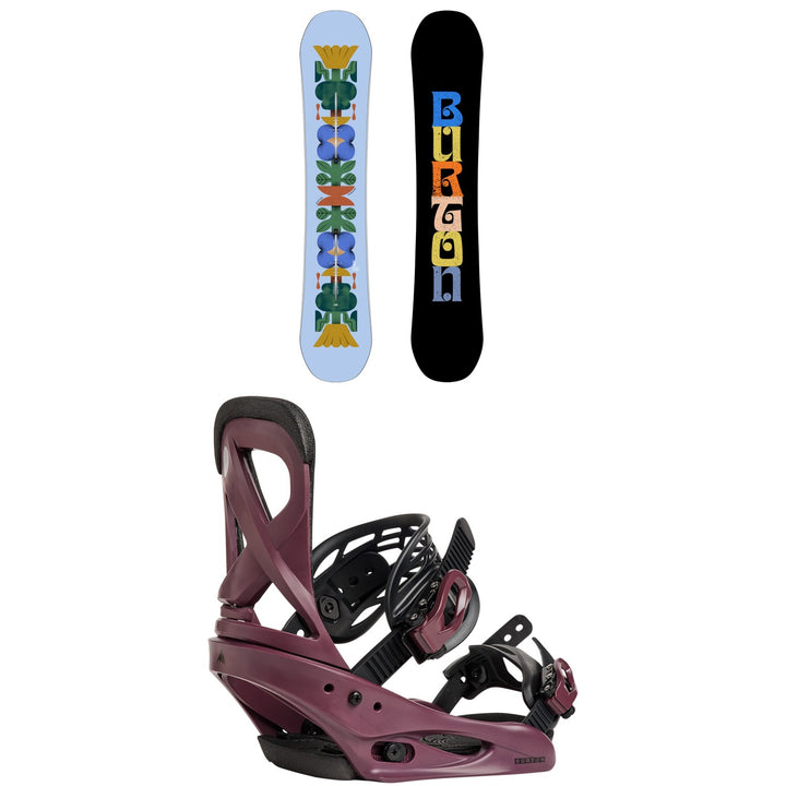 Burton Yeasayer Snowboard + Scribe Snowboard Bindings - Women's 2027