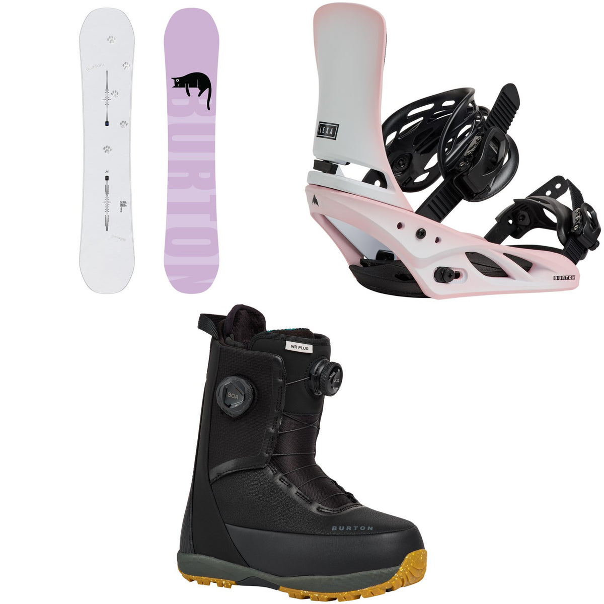 Burton Yeasayer Snowboard + Lexa Snowboard Bindings + Waverange Plus Snowboard Boots - Women's 2027