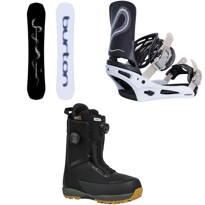 Burton Spellbinder Snowboard + Cartel Snowboard Bindings + Waverange Plus Snowboard Boots 2027