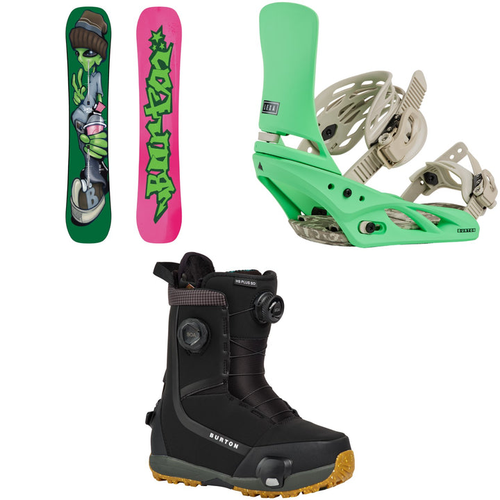 Burton Good Company Snowboard + Lexa Snowboard Bindings + Highshot Plus Step On Snowboard Boots - Women's 2027
