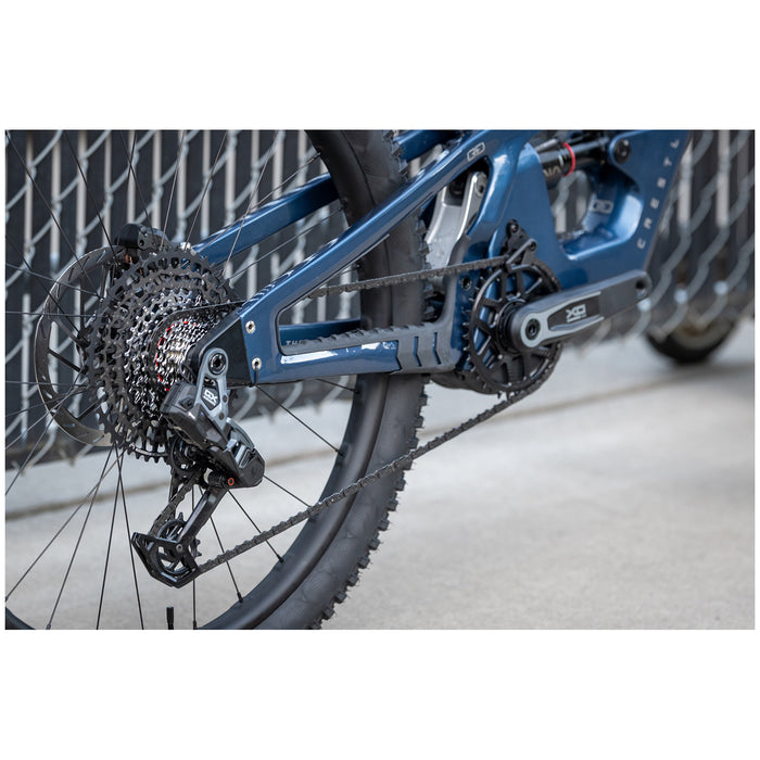 Crestline RS 181.2 EVO E-Mountain Bike 2027 Blue Gloss with Gold Flake Team Edition