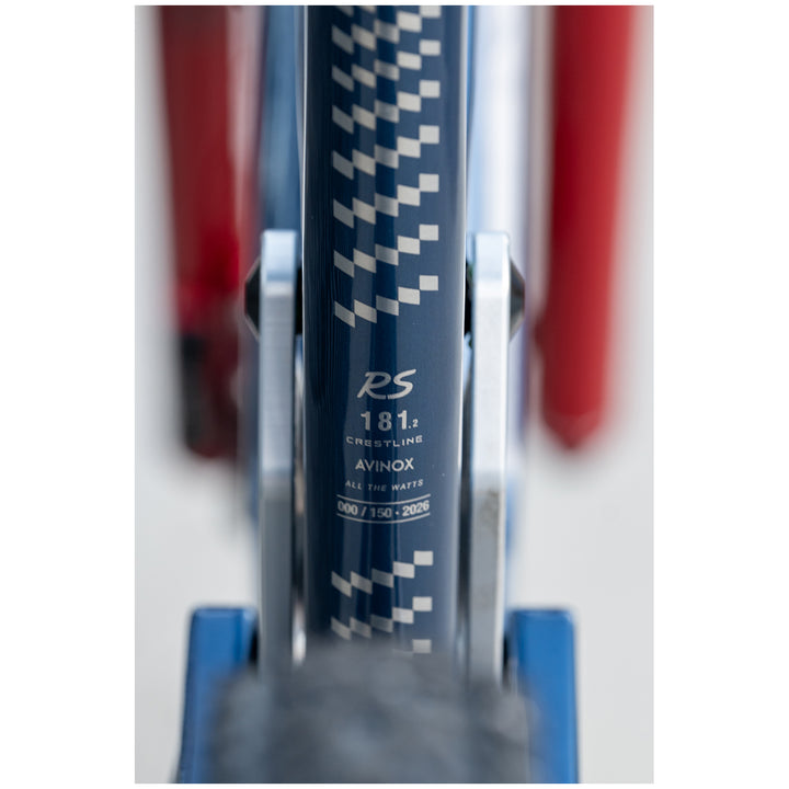 Crestline RS 181.2 EVO E-Mountain Bike 2027 Blue Gloss with Gold Flake Team Edition