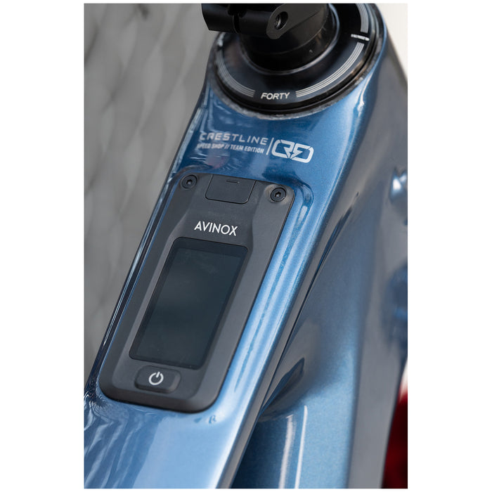 Crestline RS 181.2 EVO E-Mountain Bike 2027 Blue Gloss with Gold Flake Team Edition