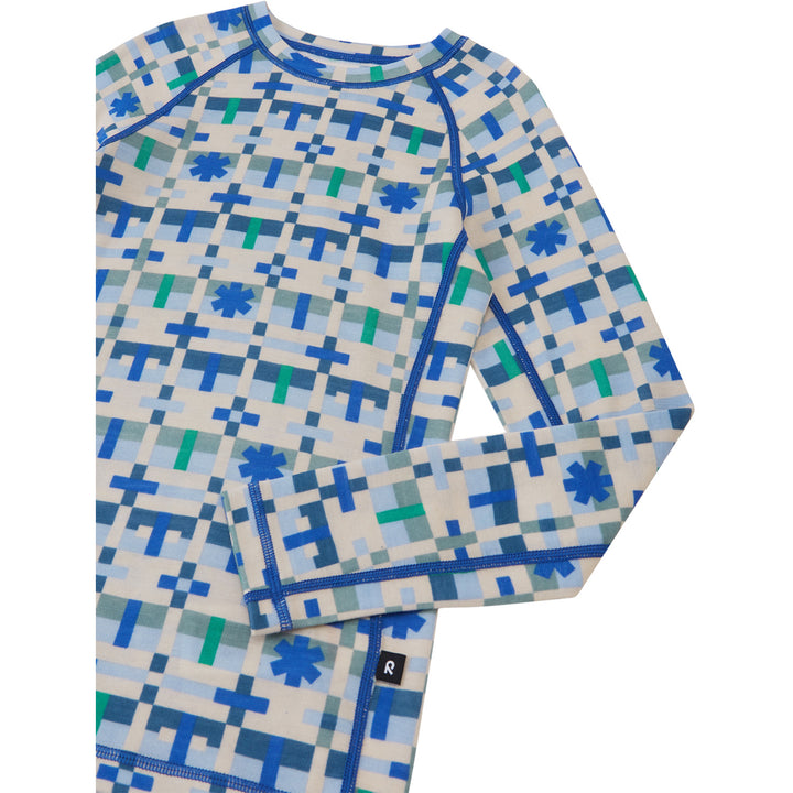 Reima Taitoa Wool Base Layer Set - Kids' Birch Beige