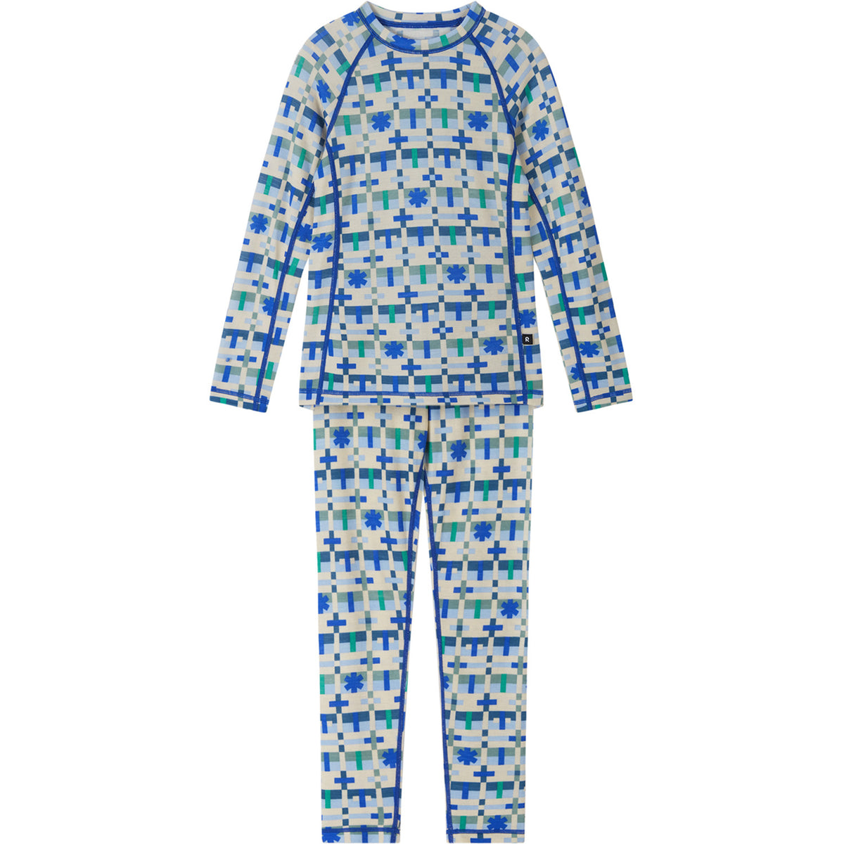 Reima Taitoa Wool Base Layer Set - Kids' Birch Beige