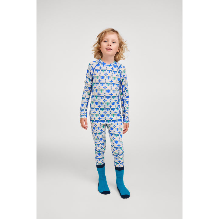 Reima Taitoa Wool Base Layer Set - Kids' Birch Beige