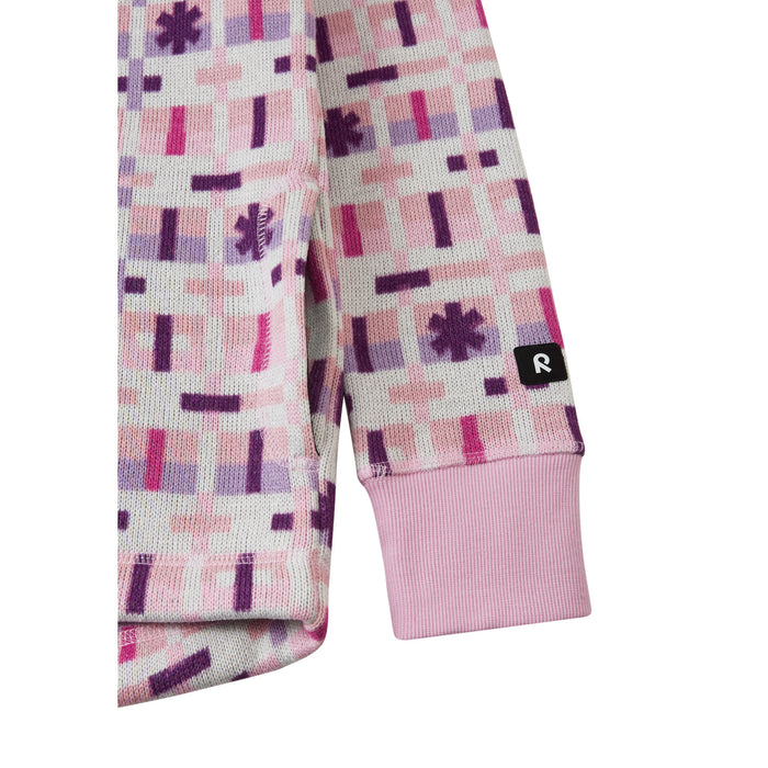 Reima Northern Fleece Hoodie - Kids' Grey Pink