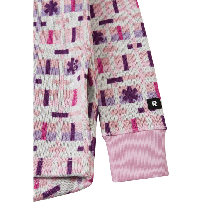 Reima Northern Fleece Hoodie - Kids' Grey Pink