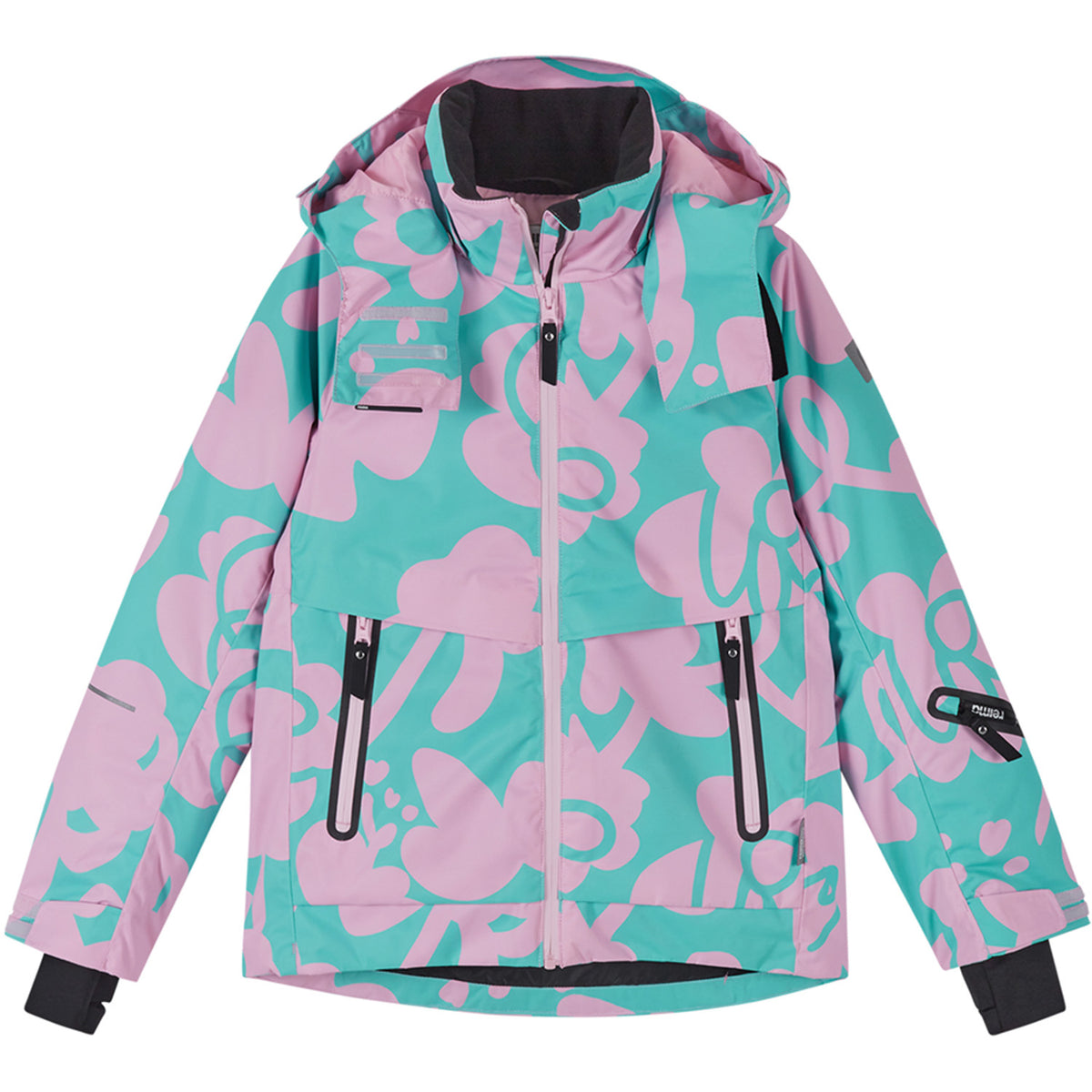 Reima Posio Jacket - Girls' Light Heather