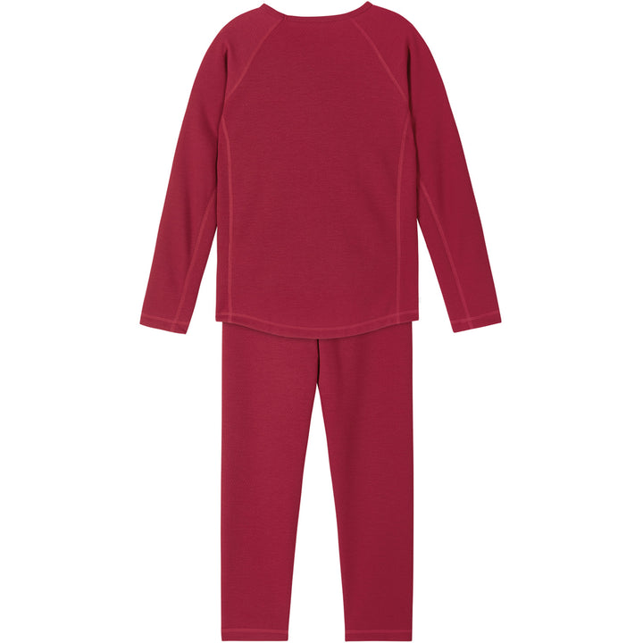 Reima Lani Thermal Base Layer Set - Kids' Cranberry