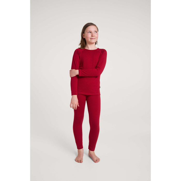 Reima Lani Thermal Base Layer Set - Kids' Cranberry