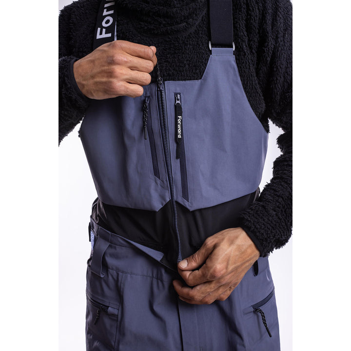 Forward Outdoor Apparel Co. Manifest Freeride Shell Bibs - Men's Code Blue