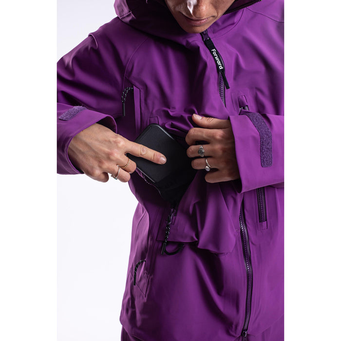 Forward Outdoor Apparel Co. Manifest Tour Shell Jacket - Women's Alpine Pansy