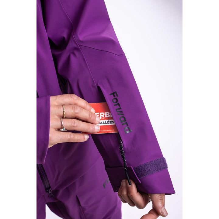 Forward Outdoor Apparel Co. Manifest Tour Shell Jacket - Women's Alpine Pansy
