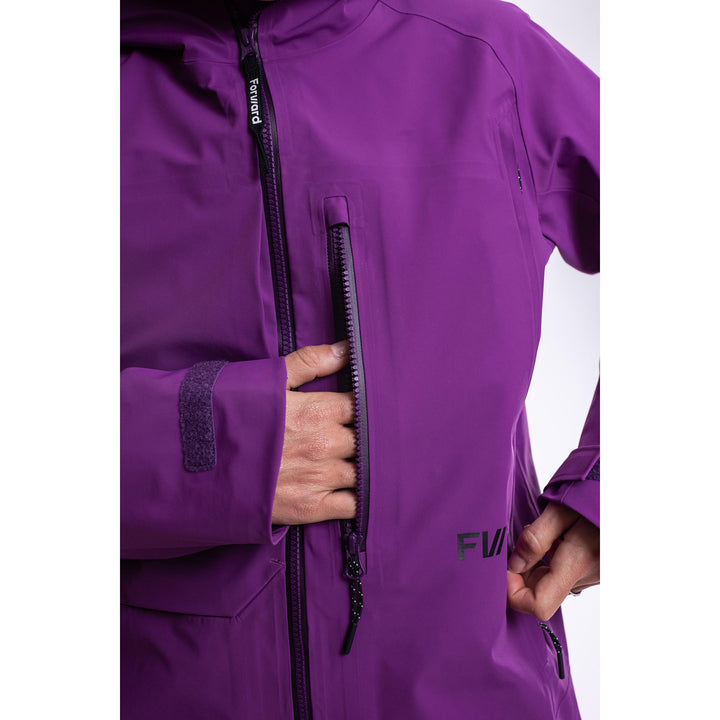 Forward Outdoor Apparel Co. Manifest Tour Shell Jacket - Women's Alpine Pansy