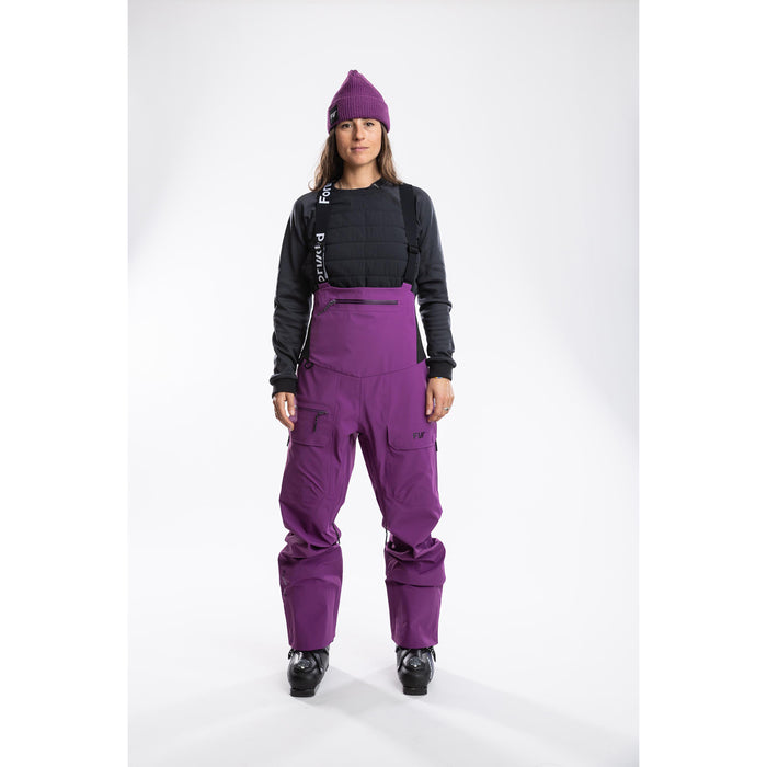 Forward Outdoor Apparel Co. Manifest Tour Shell Bibs - Women's Alpine Pansy