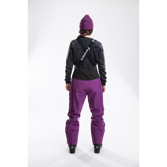 Forward Outdoor Apparel Co. Manifest Tour Shell Bibs - Women's Alpine Pansy