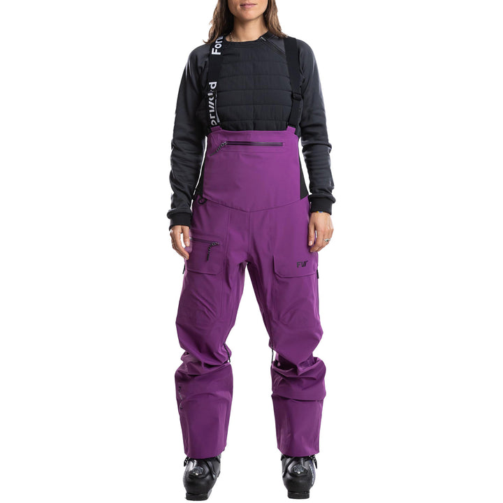 Forward Outdoor Apparel Co. Manifest Tour Shell Bibs - Women's Alpine Pansy