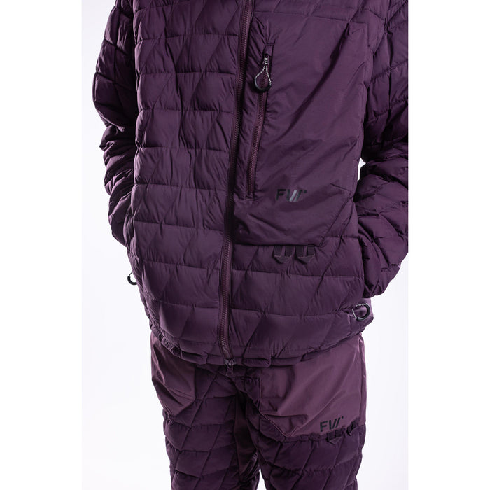 Forward Outdoor Apparel Co. Catalyst Primaloft Hoodie - Unisex Violet Crest