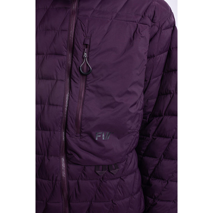 Forward Outdoor Apparel Co. Catalyst Primaloft Hoodie - Unisex Violet Crest