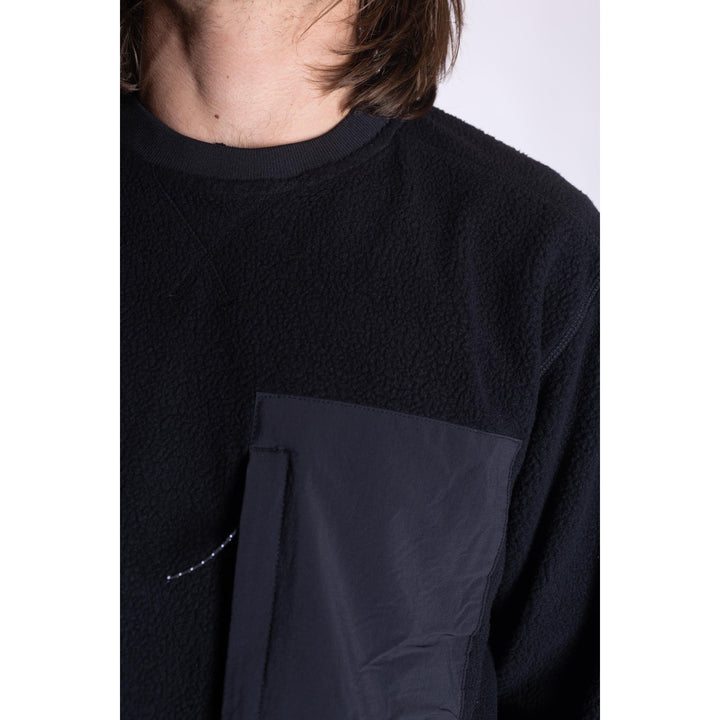 Forward Outdoor Apparel Co. Sherpa Fleece Crew - Men's Jet Black