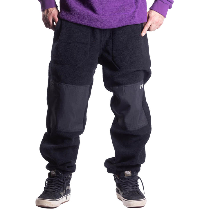 Forward Outdoor Apparel Co. Sherpa Fleece Pants - Unisex Jet Black