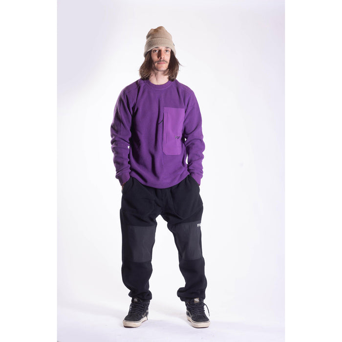 Forward Outdoor Apparel Co. Sherpa Fleece Pants - Unisex Jet Black