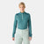 Helly Hansen Lifa Merino Midweight 1/2 Zip Baselayer Top - Women's Opal Green