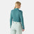 Helly Hansen Lifa Merino Midweight 1/2 Zip Baselayer Top - Women's Opal Green