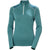 Helly Hansen Lifa Merino Midweight 1/2 Zip Baselayer Top - Women's Opal Green
