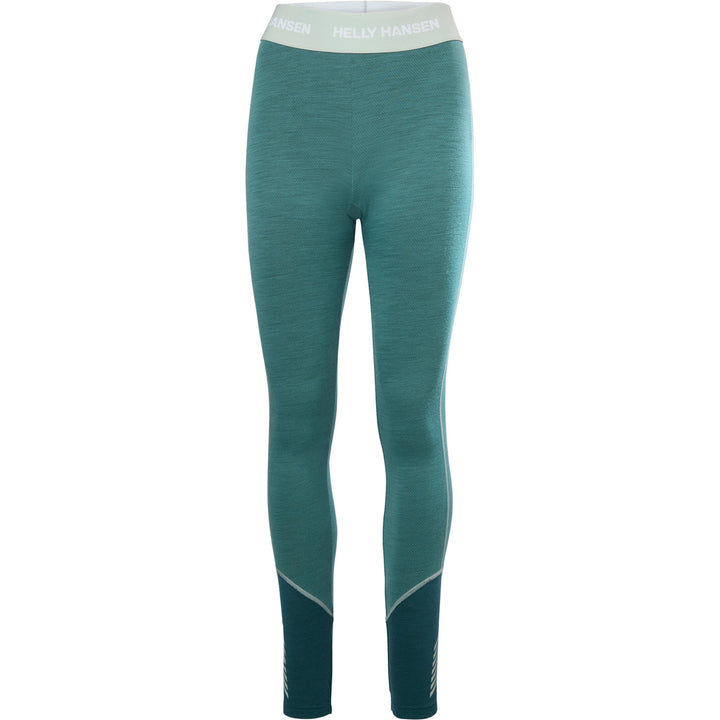Helly Hansen Lifa Merino Midweight Baselayer Pants - Women's Opal Green