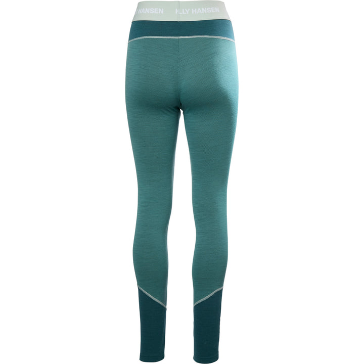 Helly Hansen Lifa Merino Midweight Baselayer Pants - Women's Opal Green